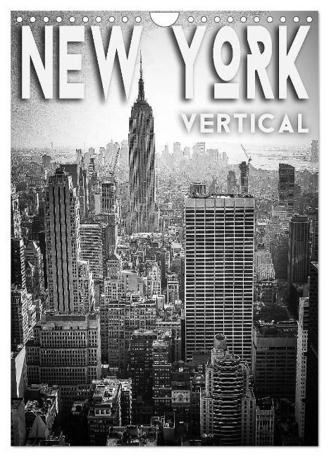 New York Vertical (Wandkalender 2025 DIN A4 hoch), CALVENDO Monatskalender - Oliver Pinkoss Photostorys