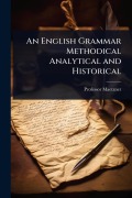 Cover-Bild zum Titel 'An English Grammar Methodical Analytical and Historical' von 'Maetzner'
