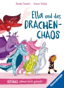 Cover-Bild zum Titel 'Ella und das Drachenchaos' von 'Frances Stickley'
