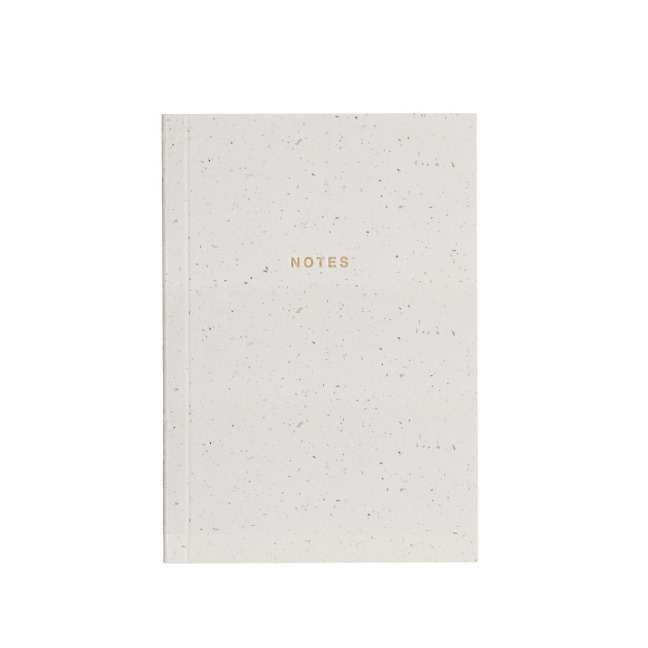 Notizbuch S, Offwhite 80 Blatt, 100 g/m² - 