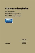 Cover-Bild zum Titel 'VDI-Wasserdampftafeln / VDI Steam Tables / Tables VDI de la vapeur d'eau / Tablas VDI de vapor de agua' von 'Ernst Schmidt'