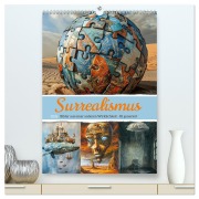 Cover-Bild zum Titel 'Surrealismus (hochwertiger Premium Wandkalender 2026 DIN A2 hoch), Kunstdruck in Hochglanz' von 'Cathrin Illgen'