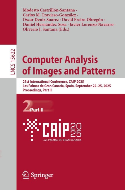 Computer Analysis of Images and Patterns - 