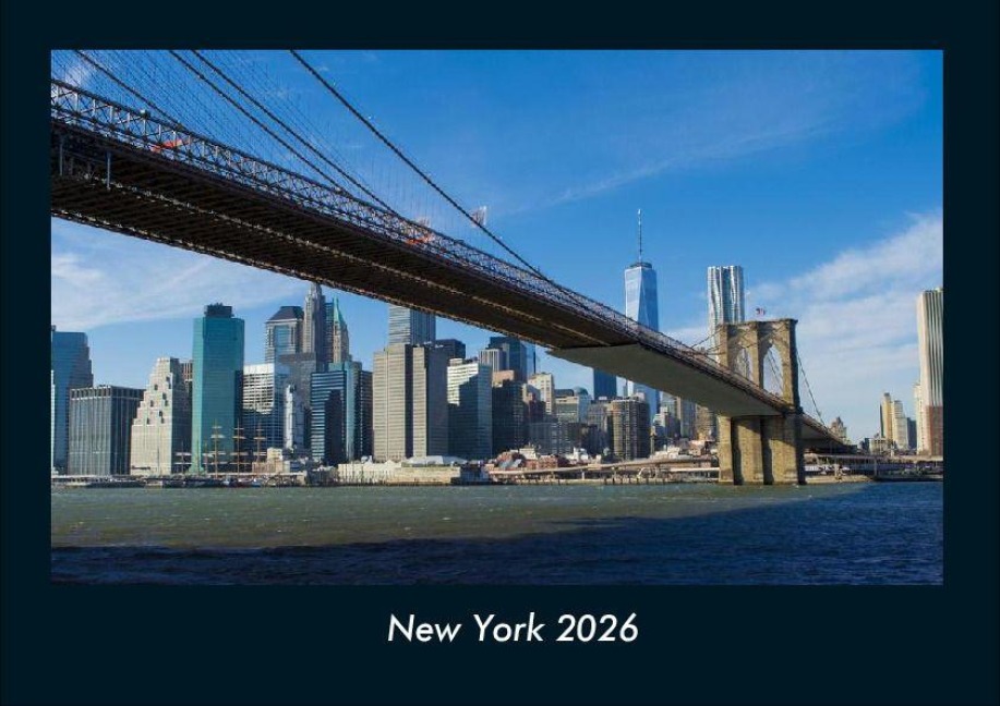 New York 2026 Fotokalender DIN A4 - Tobias Becker