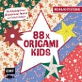Cover-Bild zum Titel '88 x Origami Kids - Weihnachtssterne' von 'Ina Mielkau, Thade Precht'