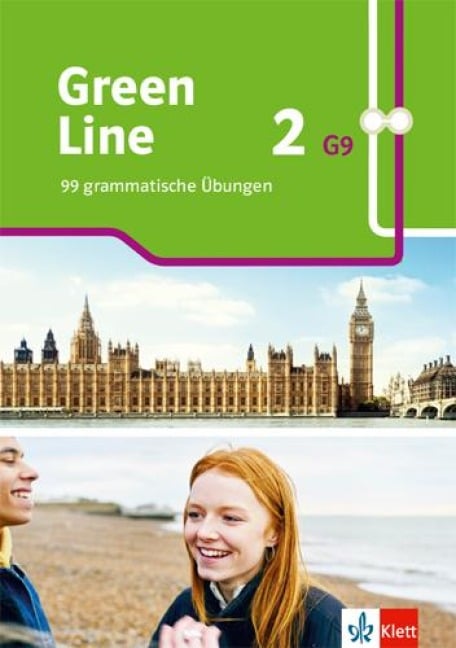 Green Line 2 G9. 99 grammatische Übungen. Arbeitsheft mit Lösungen Klasse 6 - 