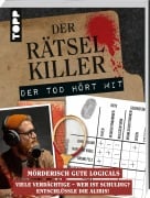 Cover-Bild zum Titel 'Der Rätselkiller: Der Tod hört mit - Mörderisch gute Logicals!' von 'Stefan Heine'