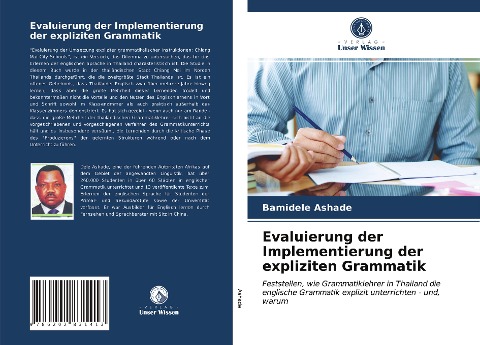 Evaluierung der Implementierung der expliziten Grammatik - Bamidele Ashade