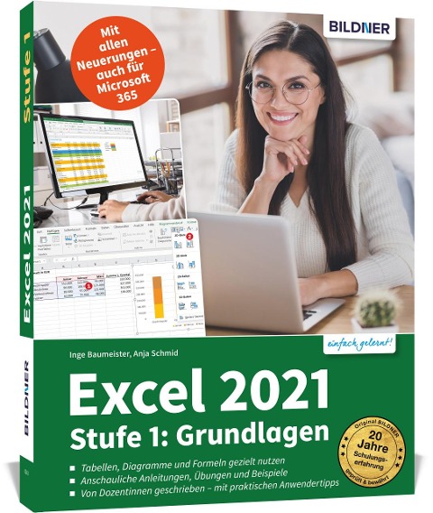 Excel 2021 - Stufe 1: Grundlagen - Anja Schmid, Inge Baumeister