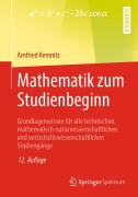 Cover-Bild zum Titel 'Mathematik zum Studienbeginn' von 'Arnfried Kemnitz'