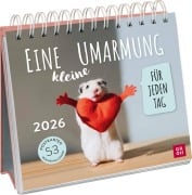 Postkartenkalender 2026: Eine kleine Umarmung für jeden Tag - 