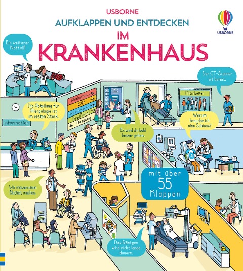 Aufklappen und Entdecken: Im Krankenhaus - Katie Daynes, Zoe Fritz
