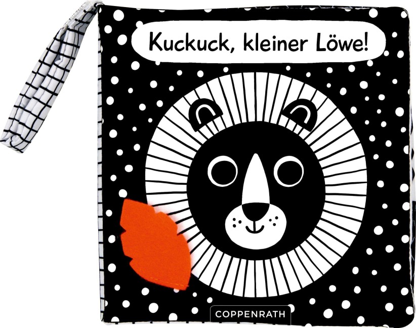 Babys kuschelweiches Kontrastbuch (Stoffbuch): Löwe - 