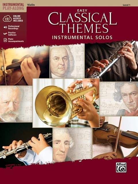 Easy Classical Themes Instrumental Solos for Strings - 