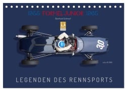 Legenden des Rennsports - Formel Junior 1955-1965 (Tischkalender 2025 DIN A5 quer), CALVENDO Monatskalender - Bernhard Schmerl