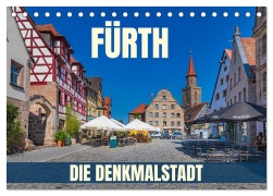 Cover-Bild zum Titel 'Fürth - die Denkmalstadt (Tischkalender 2026 DIN A5 quer), CALVENDO Monatskalender' von 'Val Thoermer'