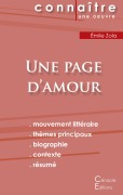 Cover-Bild zum Titel 'Fiche de lecture Une page d'amour de Émile Zola (Analyse littéraire de référence et résumé complet)' von 'Émile Zola'
