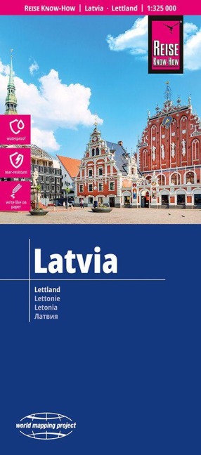 Reise Know-How Lettland | Latvia (1:325.000) - 