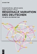 Cover-Bild zum Titel 'Regionale Variation des Deutschen' von ''