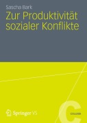 Cover-Bild zum Titel 'Zur Produktivität sozialer Konflikte' von 'Sascha Bark'