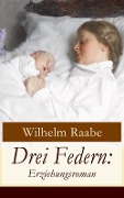 Drei Federn: Erziehungsroman - Wilhelm Raabe