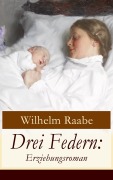 Cover-Bild zum Titel 'Drei Federn: Erziehungsroman' von 'Wilhelm Raabe'