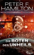 Cover-Bild zum Titel 'Die Boten des Unheils' von 'Peter F. Hamilton'
