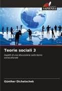 Cover-Bild zum Titel 'Teorie sociali 3' von 'Günther Dichatschek'