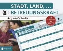 Cover-Bild zum Titel 'Stadt, Land, Betreuungskraft' von 'Verlag SingLiesel'