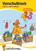 Cover-Bild zum Titel 'Vorschule Übungsheft ab 5 Jahre für Junge und Mädchen. Vorschulblock - Zahlen und Mengen' von 'Ulrike Maier'