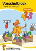 Cover-Bild zum Titel 'Vorschule Übungsheft ab 5 Jahre für Junge und Mädchen. Vorschulblock - Zahlen und Mengen' von 'Ulrike Maier'