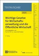 Cover-Bild zum Titel 'Wichtige Gesetze für Wirtschaftsverwaltung und die Öffentliche Wirtschaft' von ''