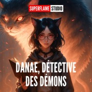 Cover-Bild zum Titel 'Danae, Détective des Démons' von 'Bastien J. M. Martins'