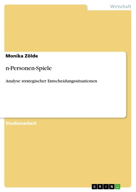 n-Personen-Spiele - Monika Zölde