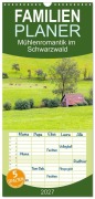 Cover-Bild zum Titel 'Familienplaner 2027 - Mühlenromantik im Schwarzwald mit 5 Spalten (Wandkalender, 21 x 45 cm) CALVENDO' von 'Herbert Osterrieder'