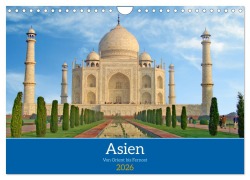 Cover-Bild zum Titel 'Asien von Orient bis Fernost (Wandkalender 2026 DIN A4 quer), CALVENDO Monatskalender' von 'Denise Graupner'