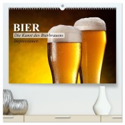 Cover-Bild zum Titel 'Bier. Die Kunst des Bierbrauens. Impressionen (hochwertiger Premium Wandkalender 2026 DIN A2 quer), Kunstdruck in Hochglanz' von 'Elisabeth Stanzer'