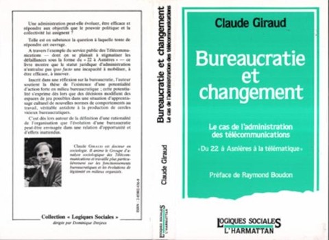 Bureaucratie et changement, le cas de l'administration des t - Giraud
