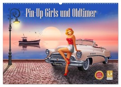 Cover-Bild zum Titel 'Pin-Up Girls und Oldtimer by Mausopardia (Wandkalender 2026 DIN A2 quer), CALVENDO Monatskalender' von 'Monika Jüngling Alias Mausopardia'