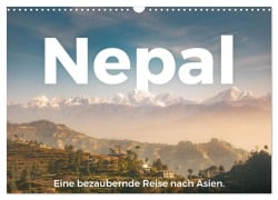 Cover-Bild zum Titel 'Nepal - Eine bezaubernde Reise nach Asien. (Wandkalender 2026 DIN A3 quer), CALVENDO Monatskalender' von 'M. Scott'