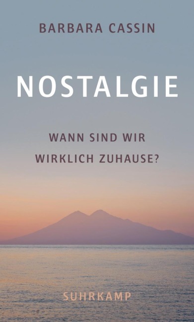 Nostalgie - Barbara Cassin