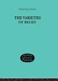 Cover-Bild zum Titel 'Varieties of Belief' von 'Paul Helm'