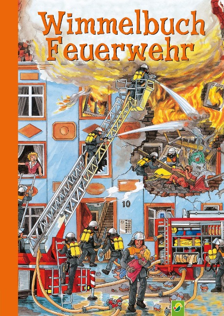 Wimmelbuch Feuerwehr für Kinder ab 3 Jahren - 
