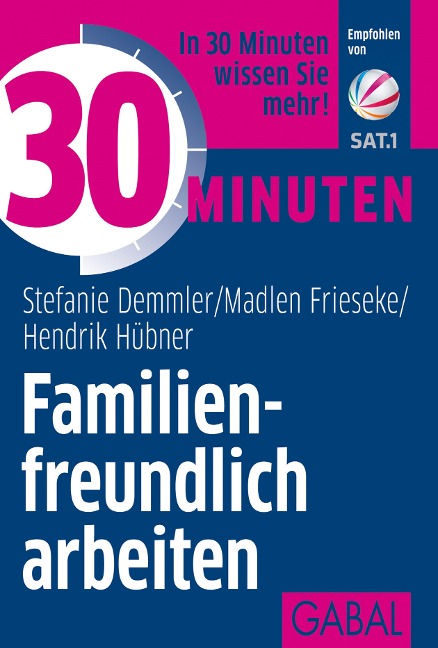 30 Minuten Familienfreundlich arbeiten - Stefanie Demmler, Hendrik Hübner, Madlen Frieseke