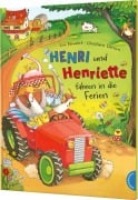 Cover-Bild zum Titel 'Henri und Henriette 3: Henri und Henriette fahren in die Ferien' von 'Cee Neudert'
