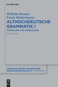 Cover-Bild zum Titel 'Althochdeutsche Grammatik I' von 'Wilhelm Braune'
