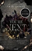 Cover-Bild zum Titel 'You're Next (Devil's Backbone Society 3)' von 'Tate James'
