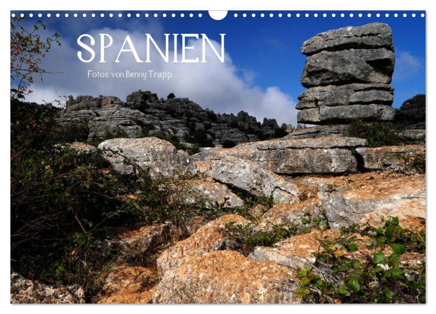 Spanien (Wandkalender 2026 DIN A3 quer), CALVENDO Monatskalender - Benny Trapp