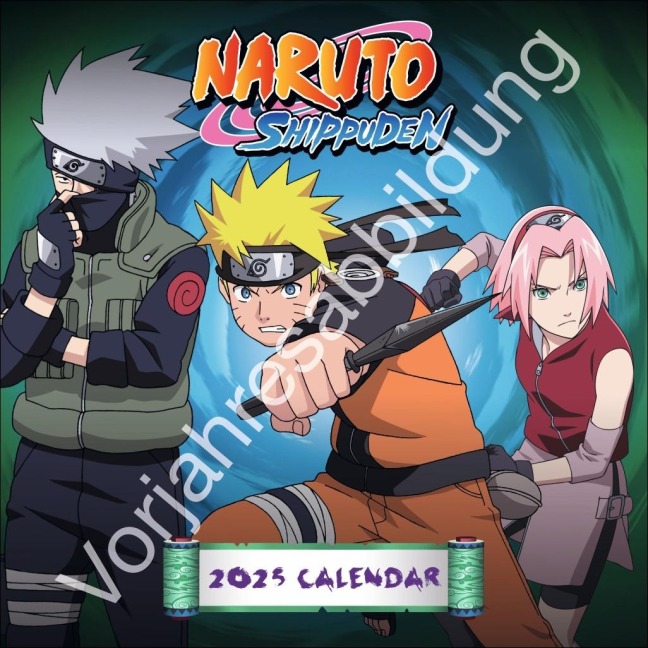 Naruto Broschurkalender 2026 - 
