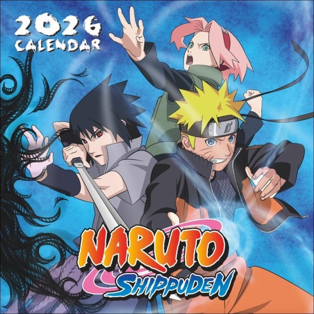 Naruto Broschurkalender 2026 - 